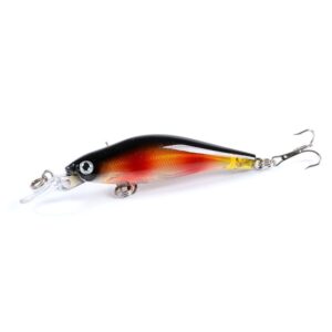 5 STKS M0137 8 cm/6.3g Ondergedompeld Mino Roadrunner Aas Bionische Plastic Harde Aas, M0137 1, M0137 3, M0137 4, M0137 5, M0137 7, M0137 8