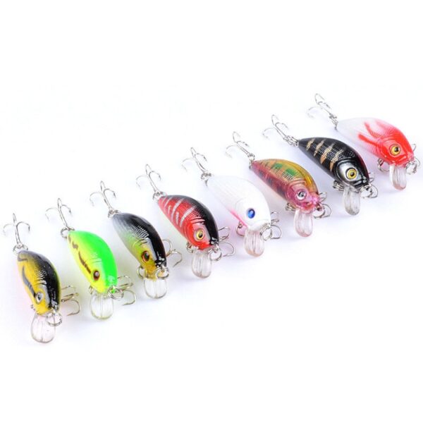 5 STKS M0081 5 cm 3.6g Bionische Kunstaas Mino Plastic Harde Kunstaas, M0081 1, M0081 2, M0081 3, M0081 4, M0081 6, M0081 8 - Afbeelding 2