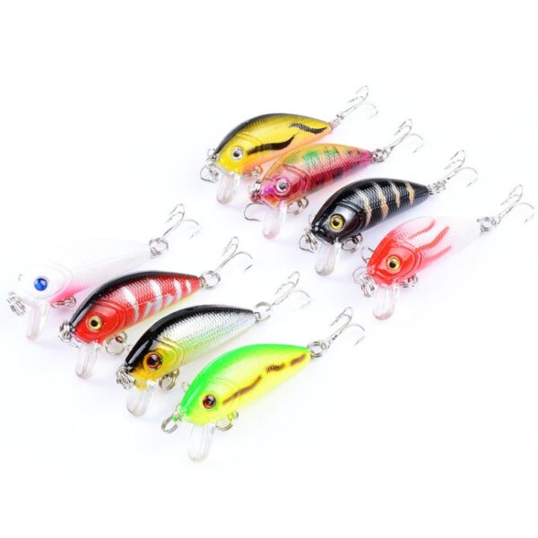 5 STKS M0081 5 cm 3.6g Bionische Kunstaas Mino Plastic Harde Kunstaas, M0081 1, M0081 2, M0081 3, M0081 4, M0081 6, M0081 8 - Afbeelding 3
