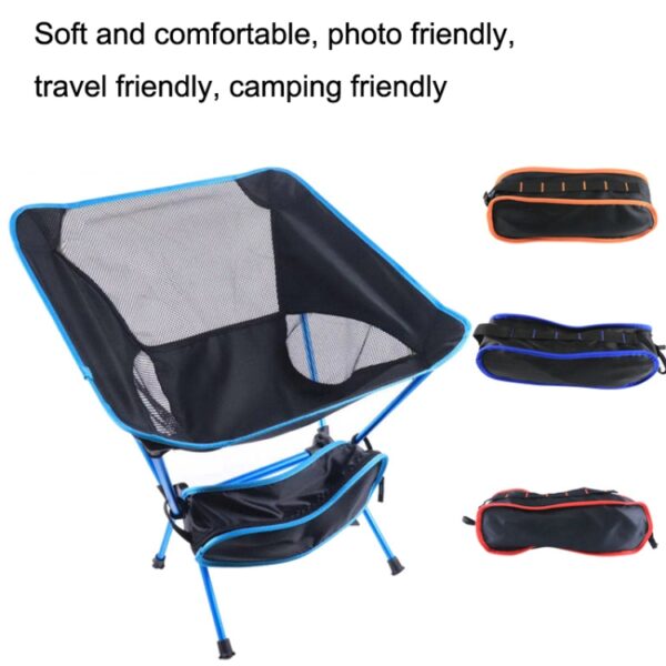 Outdoor Camping Lounge Strand Draagbare Klapstoel, Folding Chair - Afbeelding 2