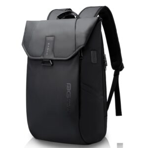 BANGE BG-2575 Anti-diefstal waterdichte laptoprugzak 15,6 inch dagelijkse werkzakelijke rugzak, BG-2575 Black, BG-2575  Grey