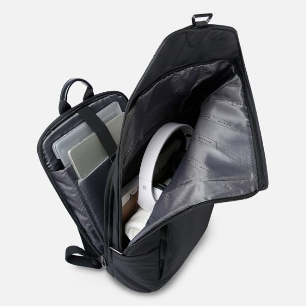 BANGE BG-2575 Anti-diefstal waterdichte laptoprugzak 15,6 inch dagelijkse werkzakelijke rugzak, BG-2575 Black, BG-2575  Grey - Afbeelding 4