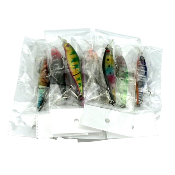 5 stks HENGJIA JM010 9 cm 7g 2 Secties Bionische Aas Met Kralen Duiken Mino Nep Aas, JM010 9cm 7g 2, JM010 9cm 7g 3, JM010 9cm 7g 4, JM010 9cm 7g 6, JM010 9cm 7g 7, JM010 9cm 7g 8 - Afbeelding 5