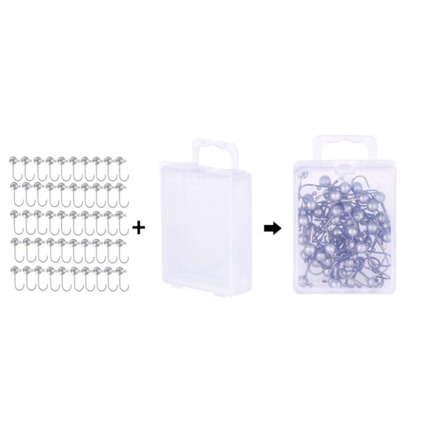 Loodkophaak Vistuig Lua Anti-drop haken, HENGJIA JI035 50pcs 1g, HENGJIA JI035 40pcs 1.5g, HENGJIA JI035 30pcs 2g, HENGJIA JI035 20pcs 3.5g, HENGJIA JI035 15pcs 5g, HENGJIA JI035 10pcs 7g, HENGJIA JI035 8pcs 10g, HENGJIA JI035 6pcs 14g...