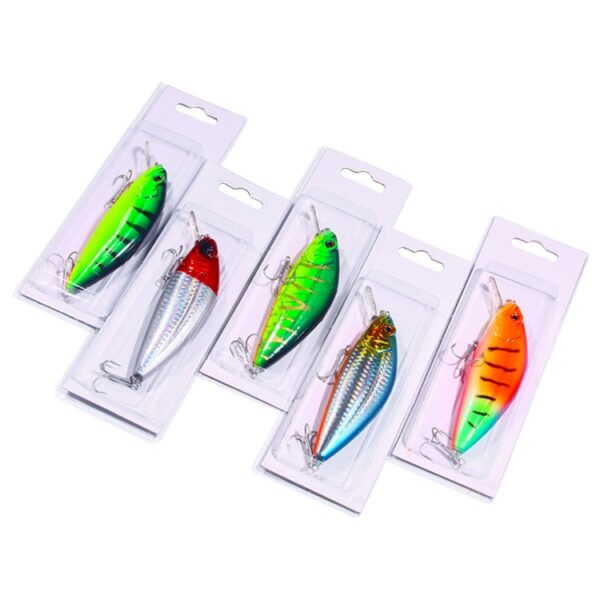 H Eng J i langsafstand werpend zinkend minnow vals aas, 9.5cm 15g, 12cm 32g - Afbeelding 4