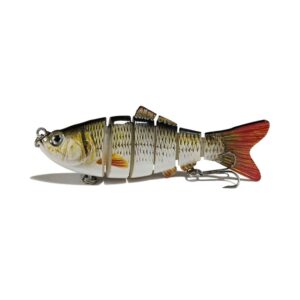 10cm Multi-sectionele Bionische Aas Haak Lange afstand Casting Zeevissen Nep Kunstaas, LK001-01, LK001-02, Lk001-03, LK001-04, LK001-05, LK001-06, LK001-07, LK001-08, LK001-09, LK001-10, LK001-11, LK001-12, LK001-13, LK001-14