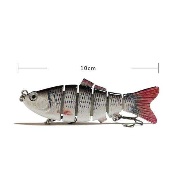 10cm Multi-sectionele Bionische Aas Haak Lange afstand Casting Zeevissen Nep Kunstaas, LK001-01, LK001-02, Lk001-03, LK001-04, LK001-05, LK001-06, LK001-07, LK001-08, LK001-09, LK001-10, LK001-11, LK001-12, LK001-13, LK001-14 - Afbeelding 2