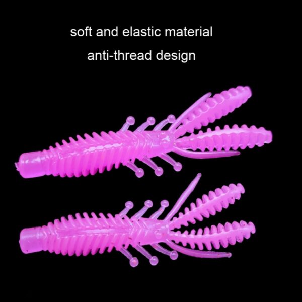 Drijvend Omgekeerd Garnalen Aas Met Omgekeerde Schroefdraad, 50pcs Small, 50pcs Large - Afbeelding 4