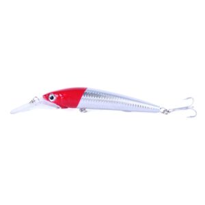 HENGJIA 18 cm 41g Zinken Drijvende Minnow Vissen Lokken Lange Tong Lokken Aas, MI207 (1), MI207 (2), MI207 (3), MI207 (4)