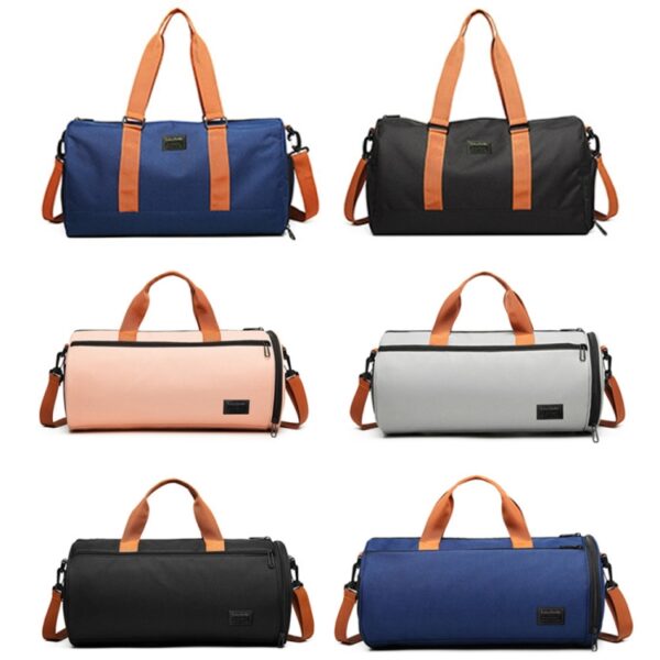 Droge en natte scheiding met grote capaciteit, waterdichte sporttas, draagbare casual yogatas, 9920 Blue, 9921 Gray, 9921 Blue, 9921 Pink - Afbeelding 2