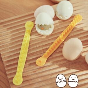 Kant Eiersnijder DIY Eiervorm Keuken Salade Maken Gereedschap, 2pcs /Set