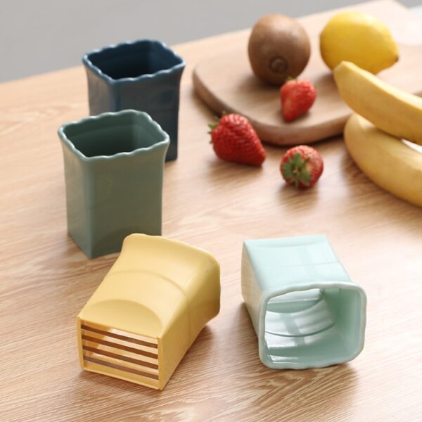 Cup Slicer Aardbei Druif Groenten Snijgereedschap Keukengadget - Afbeelding 2