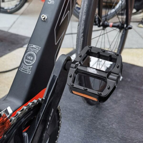 ENLEE M504 1 paar fiets aluminium balpedalen Recreatiepedalen met reflectoren - Afbeelding 2