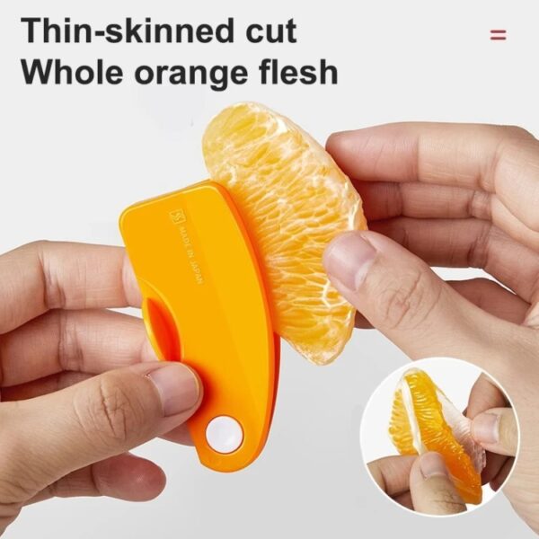 Opvouwbare sinaasappelschiller, stripper, schilmes, keukengereedschap, Orange Peeler - Afbeelding 6