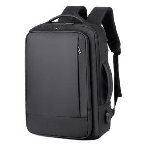 Uitbreidbare zakelijke waterdichte laptoprugzak met USB-poort