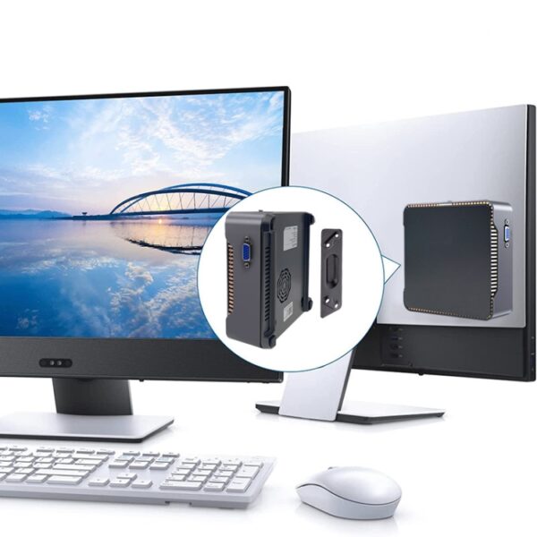 12e Intel Alderlake Dual HDMI+VGA drievoudig display 4K HD Pocket Mini-pc, GK3Plus N100 8G+128G US Plug, GK3Plus N100 8G+128G UK Plug, GK3Plus N100 8G+128G EU Plug, GK3Plus N100 8G+256G US Plug, GK3Plus N100 8G+256G EU Plug, GK3Plus N100 8G+256G UK Plu... - Afbeelding 13