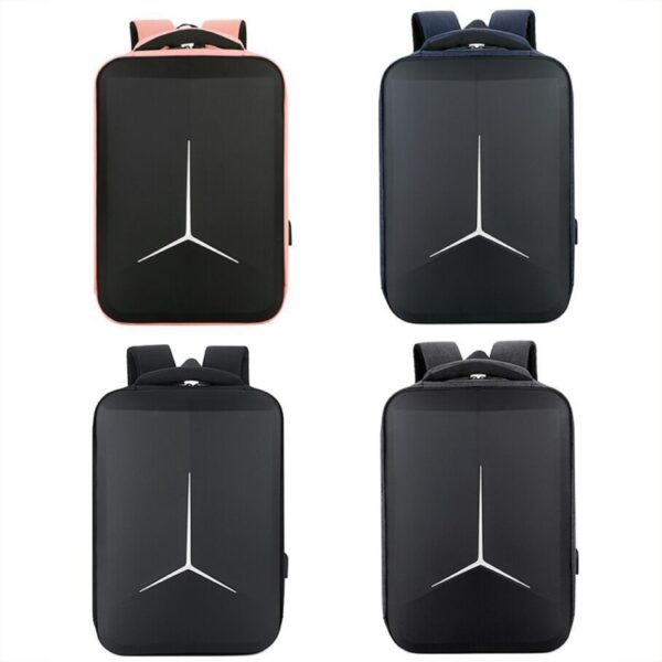 Multifunctionele waterdichte zakelijke sportlaptoprugzak met USB-poort, 15 inch, 17 inch - Afbeelding 2