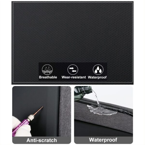 Multifunctionele waterdichte zakelijke sportlaptoprugzak met USB-poort, 15 inch, 17 inch - Afbeelding 6