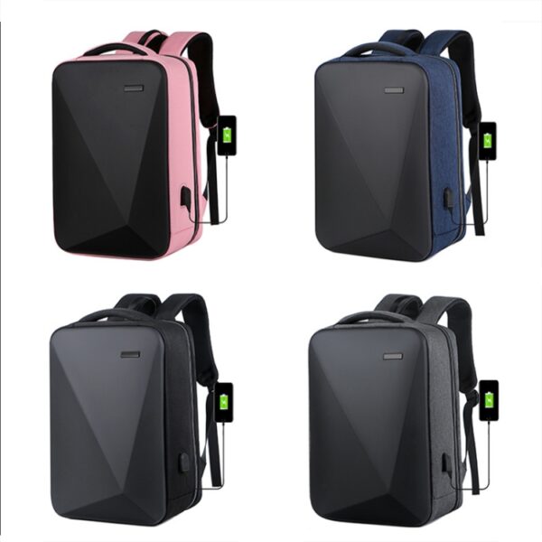 Anti-diefstal laptoprugzak met grote capaciteit, wachtwoordslot en USB-poort, 16 inch - Afbeelding 2