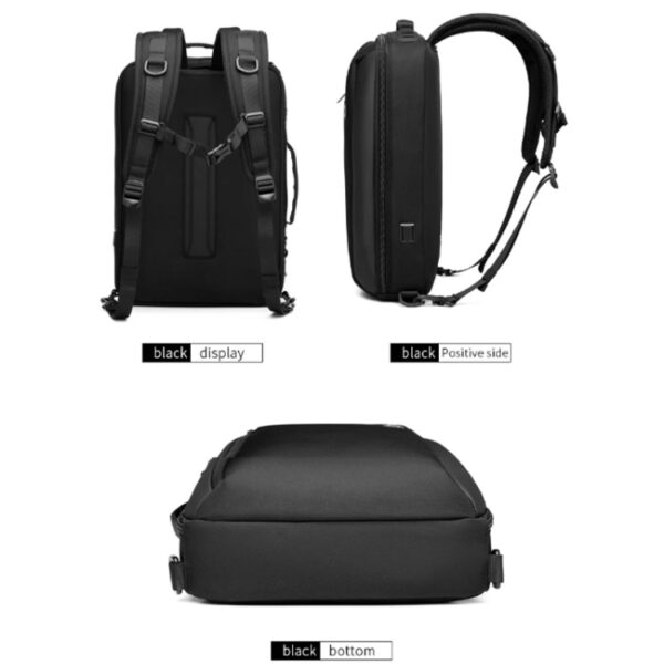 Ozuko Business Laptop USB Rugzak Heren Schooltas - Afbeelding 3