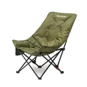 Naturehike Outdoor Opvouwbare Hoge Rug Maan Lounge Stoel Kampeer Rugleuning Stoel