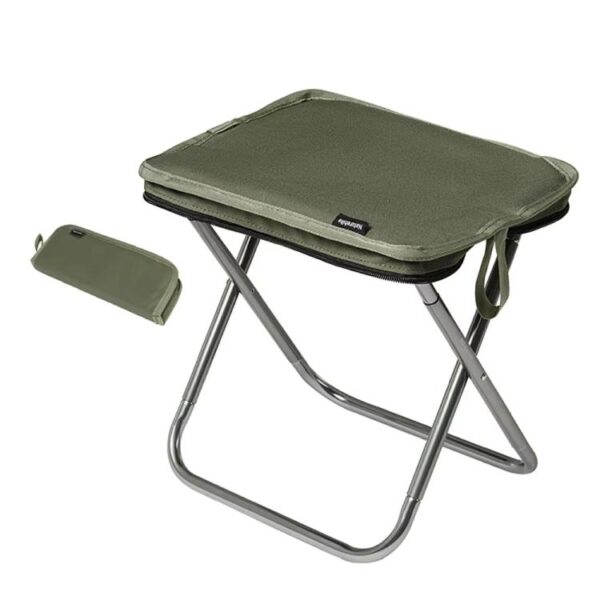 Naturehike opvouwbare kruk, draagbare aluminium stoel voor buitenkamperen