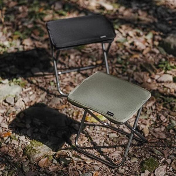 Naturehike opvouwbare kruk, draagbare aluminium stoel voor buitenkamperen - Afbeelding 2
