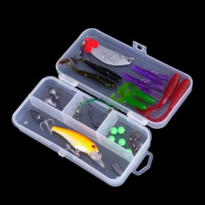 Buitenvisuitrusting Bionic Bait Luya Sequin Bait Set, 25-in-1, 35-in-1, 46-in-1, 51-in-1, 73-in-1, 91-in-1, 102-in-1, 120-in-1