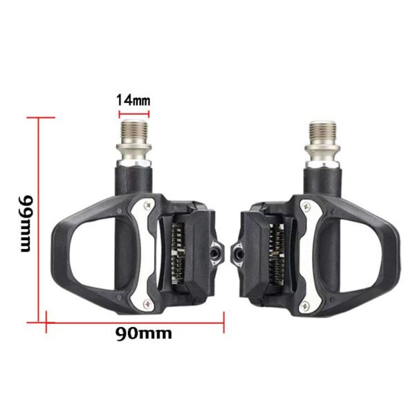 RACEWORK 1pair Road Bicycle Riding Anti-slip Self-locking Pedals - Afbeelding 3