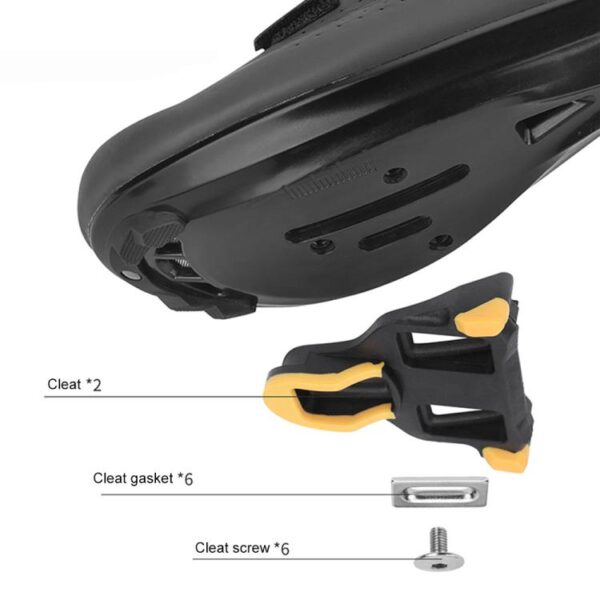 RACEWORK 1pair Road Bicycle Riding Anti-slip Self-locking Pedals - Afbeelding 5