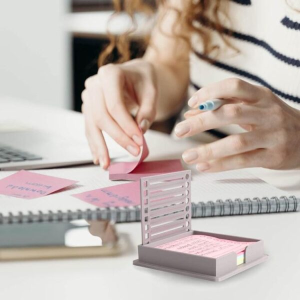 Office Sticky Note Template Box Student Planner Maker Saving Tool - Afbeelding 8