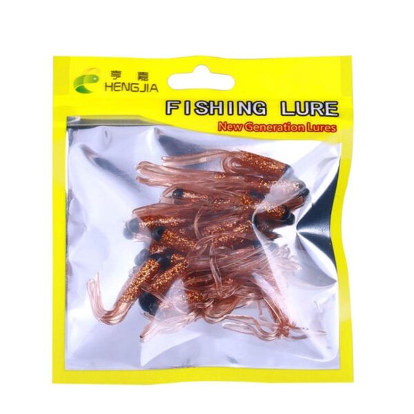 4.8cm 20pcs / Pack HENGJIA SO192 Vegetable-Head Tube Lure Fishing Simulation Soft Fake Bait, 1#, 2#, 3#, 4#, 5#, 6#, 13#, 14#, 15#, 16# - Afbeelding 7