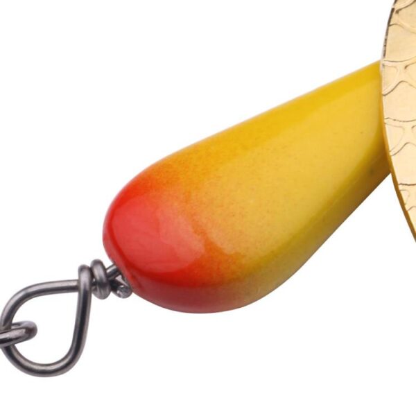 HENGJIA Single Hook Sequins Road Runner Bait Fishing False Lures, 5colors / Box - Afbeelding 6