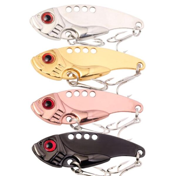 4colors / Box HENGJIA Long Casting Metal False Bait Freshwater And Saltwater Universal Lure, 3.5CM-3.2G, 4CM-7G, 5.5CM-11G