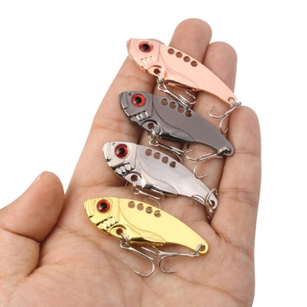 4colors / Box HENGJIA Long Casting Metal False Bait Freshwater And Saltwater Universal Lure, 3.5CM-3.2G, 4CM-7G, 5.5CM-11G - Afbeelding 5