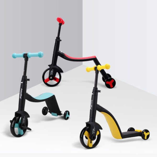nadle Opvouwbare driewielige driewielige balansfiets-kinderscooter - Afbeelding 10