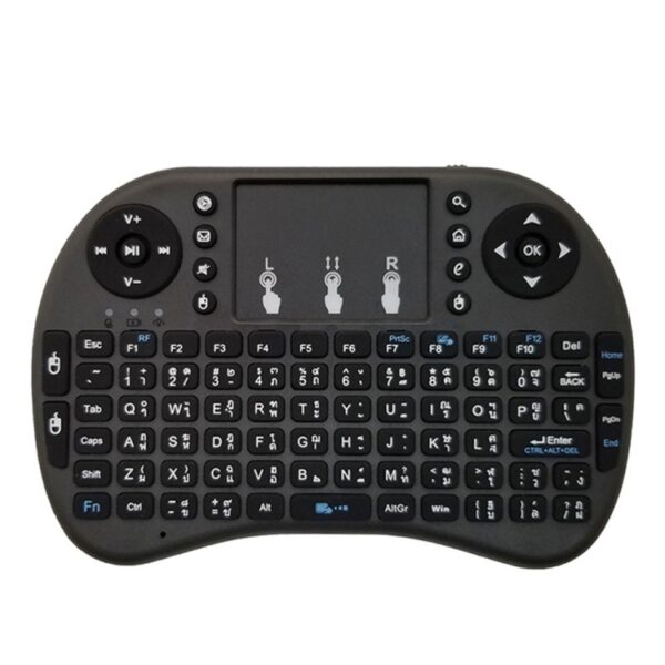 Ondersteuningstaal: Thais i8 Air Mouse Draadloos toetsenbord met Touchpad voor Android TV Box & Smart TV & PC Tablet & Xbox360 & PS3 & HTPC / IPTV - Afbeelding 2