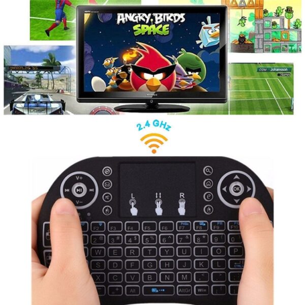 Ondersteuningstaal: Thais i8 Air Mouse Draadloos toetsenbord met Touchpad voor Android TV Box & Smart TV & PC Tablet & Xbox360 & PS3 & HTPC / IPTV - Afbeelding 9
