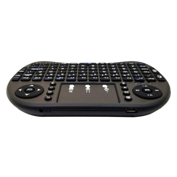 Ondersteuningstaal: Engels i8 Air Mouse Draadloos toetsenbord met Touchpad voor Android TV Box & Smart TV & PC Tablet & Xbox360 & PS3 & HTPC / IPTV - Afbeelding 3