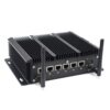 HYSTOU P09-6L Windows / Linux-systeem Mini-pc, Intel Celeron 3865U 2 Core 2 Threads tot 1,80 GHz, ondersteuning voor mSATA, 4 GB RAM DDR3 + 128 GB SSD