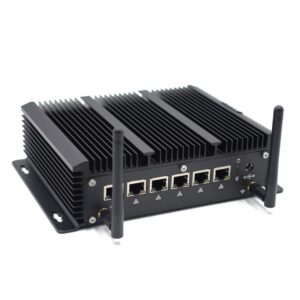 HYSTOU P09-6L Windows / Linux-systeem Mini-pc, Intel Celeron 3865U 2 Core 2 Threads tot 1,80 GHz, ondersteuning voor mSATA, 4 GB RAM DDR3 + 128 GB SSD