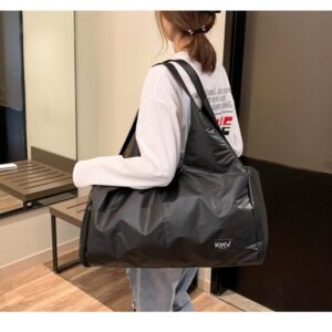 Zachte nylon stoffen schoudertas voor sportgymnastiek en yoga