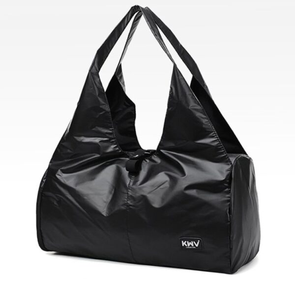 Zachte nylon stoffen schoudertas voor sportgymnastiek en yoga - Afbeelding 2