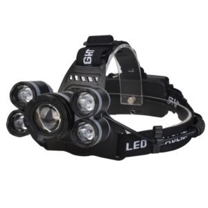 5LED's USB oplaadbare outdoor langeafstandscamping nachtviskoplamp