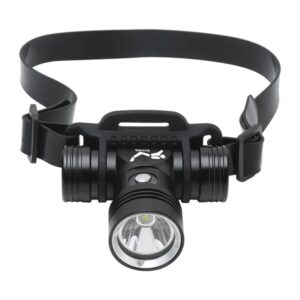 YWXLight 60 m onderwaterfotografie Video-opvulkoplamp Duikzaklamp met batterijweergavefunctie (koplamp + batterij + oplader)
