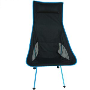 Outdoor Draagbare Opvouwbare Camping Stoel Licht Vissen Strandstoel Luchtvaart Aluminium Rugleuning Recliner, Camping Chair(blue), Camping Chair(green), Camping Chair(orange), Camping Chair(red)