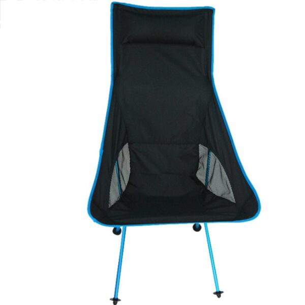 Outdoor Draagbare Opvouwbare Camping Stoel Licht Vissen Strandstoel Luchtvaart Aluminium Rugleuning Recliner, Camping Chair(blue), Camping Chair(green), Camping Chair(orange), Camping Chair(red)