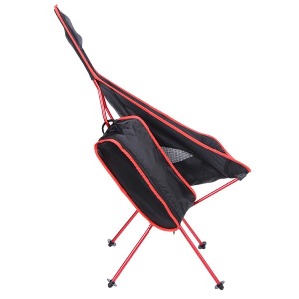 Outdoor Draagbare Opvouwbare Camping Stoel Licht Vissen Strandstoel Luchtvaart Aluminium Rugleuning Recliner, Camping Chair(blue), Camping Chair(green), Camping Chair(orange), Camping Chair(red) - Afbeelding 3