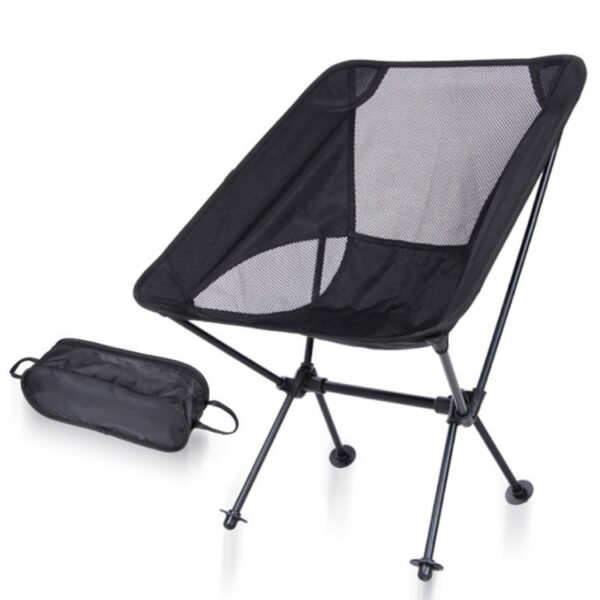 Outdoor Draagbare Opvouwbare Camping Stoel Licht Vissen Strandstoel Luchtvaart Aluminium Rugleuning Recliner, Camping Chair(Black), Fishing Beach Chair(green), Fishing Beach Chair(red) - Afbeelding 2