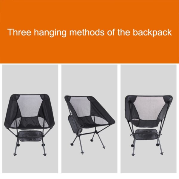 Outdoor Draagbare Opvouwbare Camping Stoel Licht Vissen Strandstoel Luchtvaart Aluminium Rugleuning Recliner, Camping Chair(Black), Fishing Beach Chair(green), Fishing Beach Chair(red) - Afbeelding 8